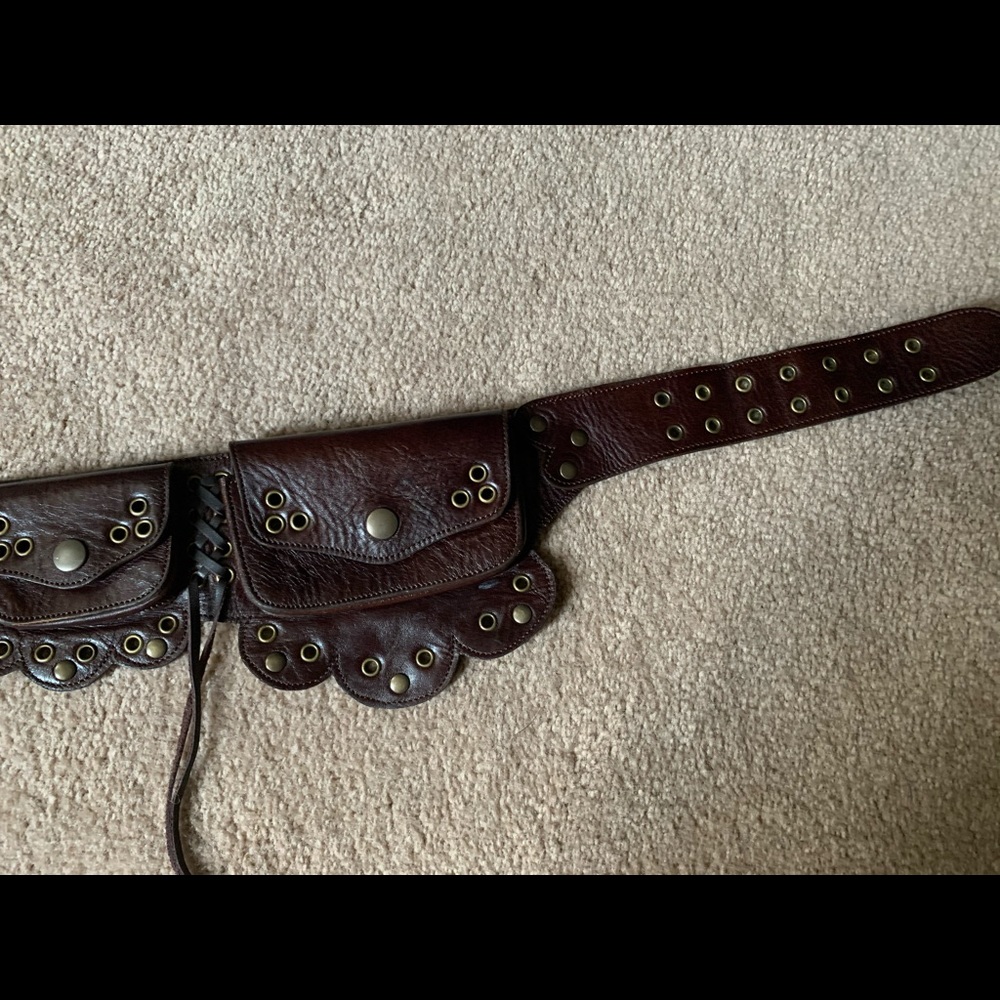 Leather Festival Belt